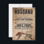 Ehemann zu meiner Liebe RSVP Karte<br><div class="desc">Ehemann zu meiner Liebe</div>