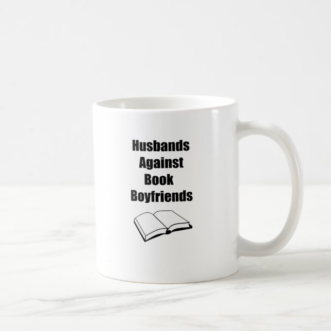 Ehemänner gegen Buch-Freunde Kaffeetasse (Rechts)