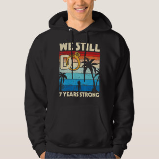 Ehemännisch Ehefrau Hochzeit machen wir noch 7 Jah Hoodie