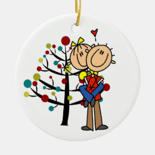 Ehepaar in Liebe Weihnachtsschmuck