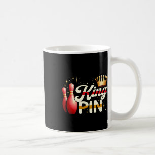 Ehepaare Bowler League Bowling King Button Trading Kaffeetasse