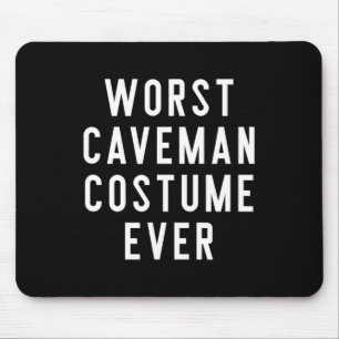Ehepaare Halloween Kostüme Shirts Worst Caveman Co Mousepad