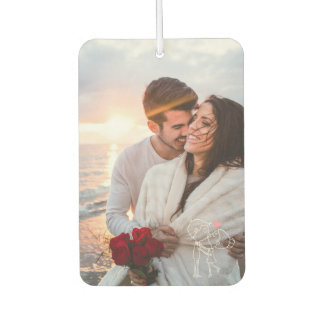 Ehepaare Hochzeit Verlobung Foto Car Air Freshener Autolufterfrischer