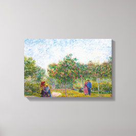 Ehepaare im Voyer d'Argenson Park Gogh Leinwanddruck