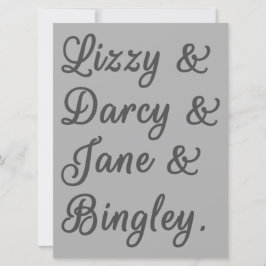 Ehepaare mit besonderer Sorgfalt I Einladung