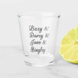 Ehepaare mit Stolz und Vorurteilen I Schnapsglas