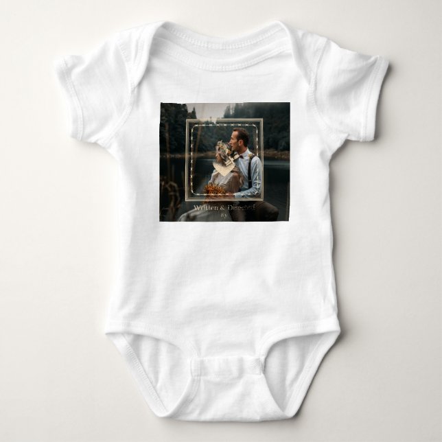 Ehepaare personalisierte Baby-Liebe Baby Strampler (Vorderseite)