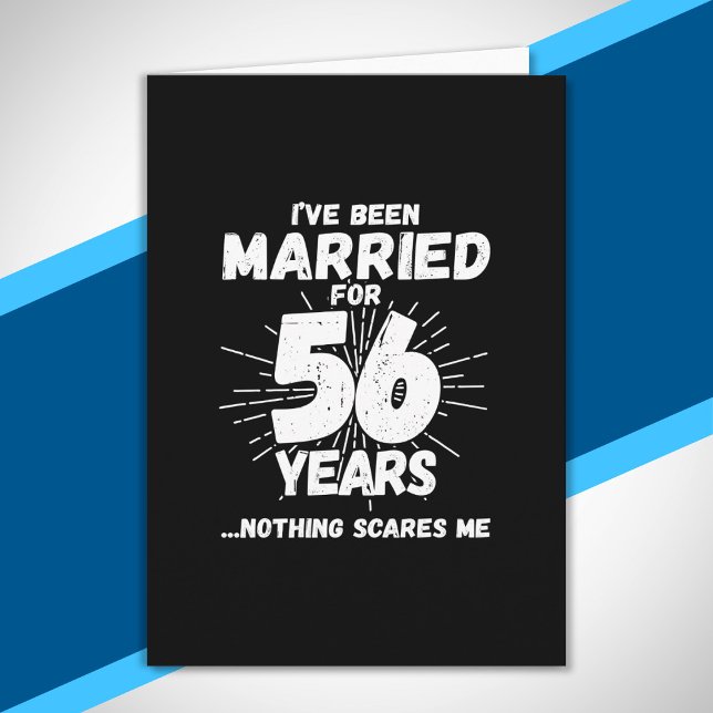 Ehepaare Verheiratet 56 Jahre Funny 56 Jahre Jubil Karte (Von Creator hochgeladen)