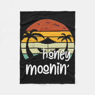 Ehepaare Verheiratet Matching Honey Mooning Honeym Fleecedecke