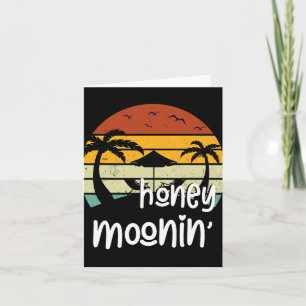 Ehepaare Verheiratet Matching Honey Mooning Honeym Karte