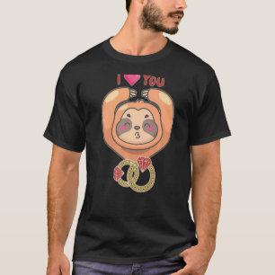 Ehepaare Verlobung Flitterwochen ich gerade Got Ve T-Shirt