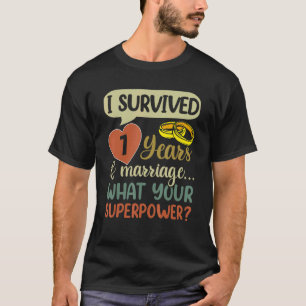 Ehepaare zum siebten Jahrestag, die ich sieben Jah T-Shirt