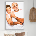 Ehepaares Hochzeitstag-Foto Leinwanddruck<br><div class="desc">Ob Hochzeitsjubiläum oder eine besondere Leinwand für Fotos: Kontaktieren Sie mich für Ihre Kundenwünsche oder um weitere Informationen zu den Zazzle-Produkten für Ihre Feier zu erhalten.</div>