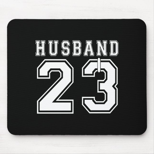 Ehepartner 2023 passende Verlobungsfeier Mousepad (Vorne)