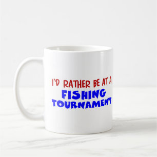 eher an einem Angelturnier teilnehmen Kaffeetasse