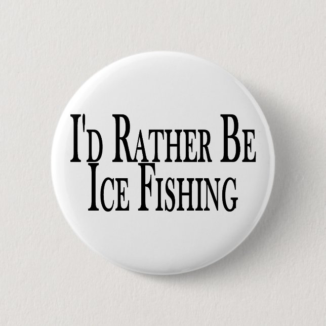 Eher Eis-Fische Button (Vorderseite)