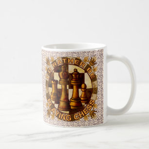Eher Schach spielen Becher Kaffeetasse
