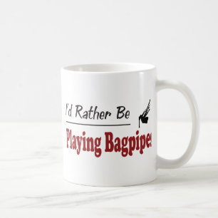 Eher spielt Dudelsäcke Kaffeetasse
