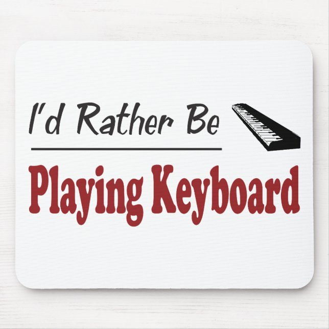 Eher spielt Tastatur Mousepad (Vorne)