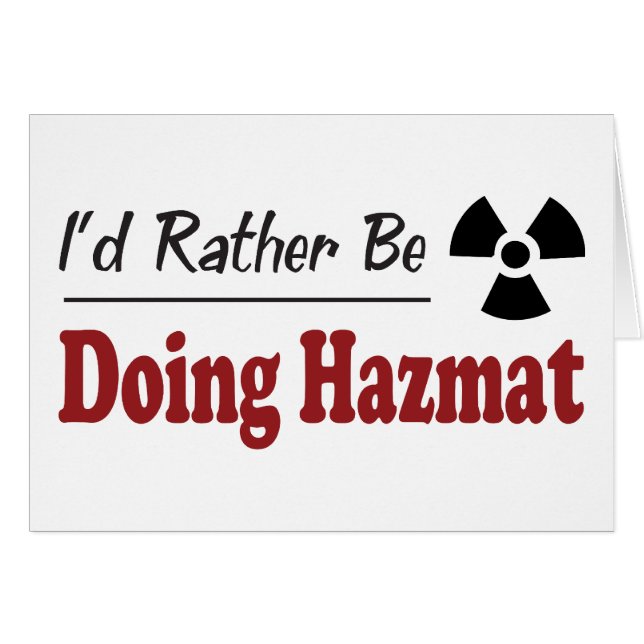 Eher tut Hazmat (Vorderseite (Horizontal))