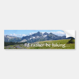 Eher wandert autoaufkleber