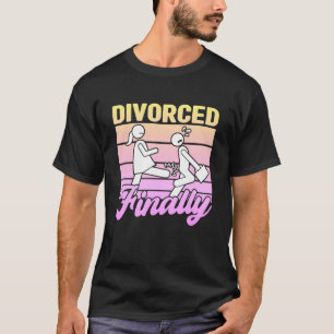 Ehescheidung von Frauen - Party T-Shirt