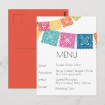 Eheschließung - Boda - Hochzeit Papel Picado UAWG