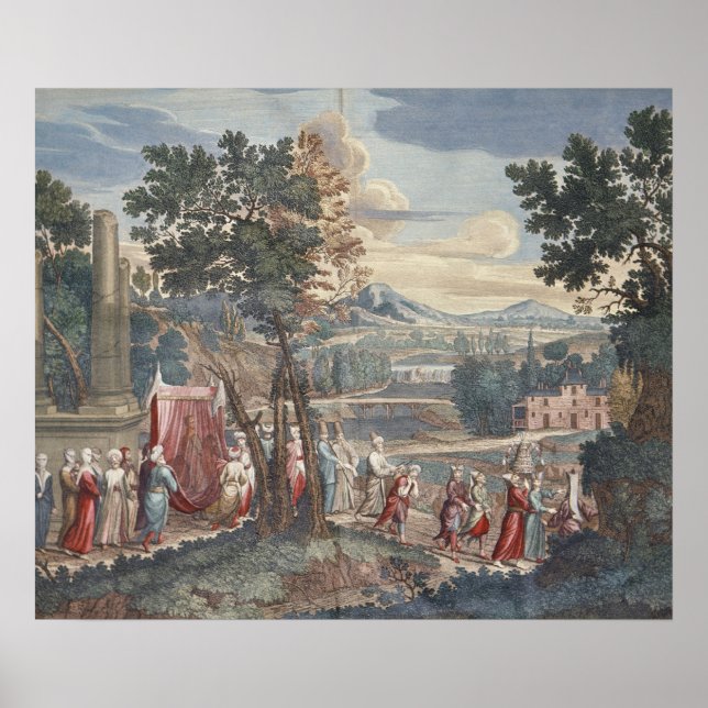 Eheschließung der Türkei, 1712-13 Poster (Vorne)