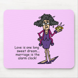 Eheschließung Rude Awakening Mousepad