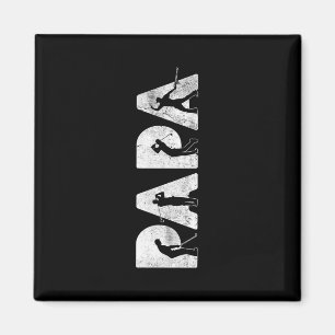 Eheschließung von Vater und Familientherapeut lehn Magnet