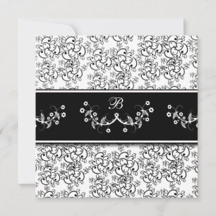 Eheschließungen - Einladung - Monogramm