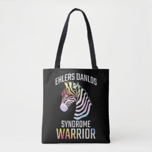 Ehlers Danlos Awareness Geschenk EDS Krieger Zebra Tasche