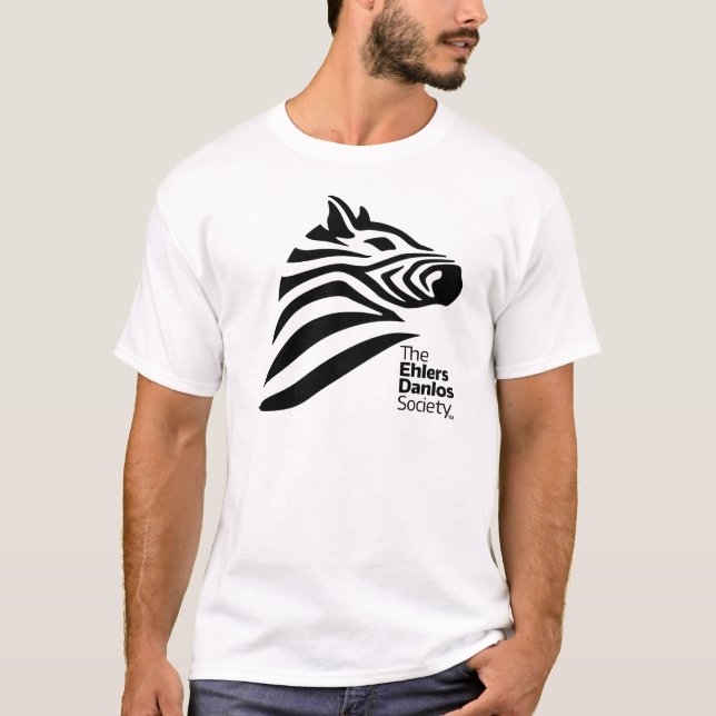 Ehlers-Danlos Gesellschafts-offizieller T - Shirt (Vorderseite)