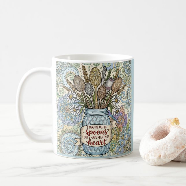 Ehlers Danlos Spoonie Personalized Mug (Avec donut)
