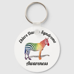 Ehlers Danlos Syndrom-Bewusstseins-Schlüsselkette Schlüsselanhänger