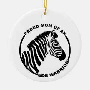 Ehlers-Danlos Syndrom Proud Mama eines EDS-Krieger Keramik Ornament