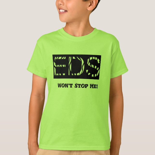 Ehlers-Danlos-Syndrom-Sensibilisierungs-Shirt T-Shirt (Vorderseite)