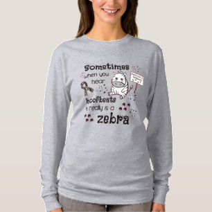 Ehlers-Danlos-Syndrom Zebra Bewusstsein T-Shirt