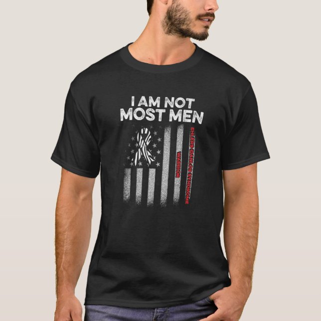 Ehlers Danlos Syndrome Awareness Most Men Warrior  T-Shirt (Vorderseite)