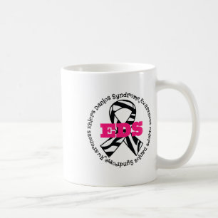 Ehlers Danlos Syndrome Awareness Ribbon Kaffeetasse