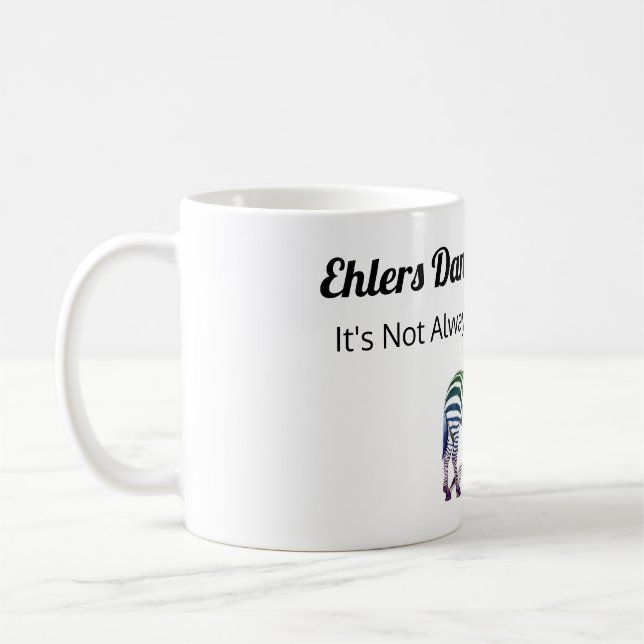 Ehlers Danlos Syndrome Awareness Tasse (Links)
