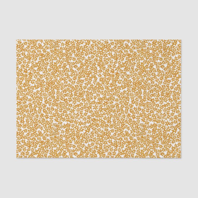 Ehpopoki, Tiny Floral, Gold Seidenpapier (Vorderseite)