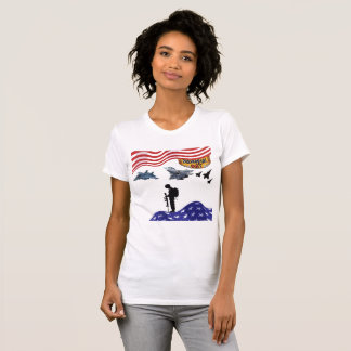 Ehre am Gedenktag weiß T-Shirt
