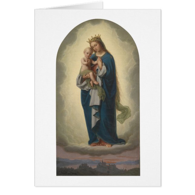 Ehre an Jesus und Maria (Vorne)