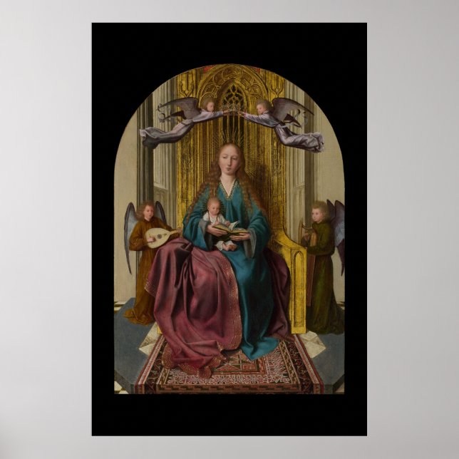 Ehre an Jesus und Maria Poster (Vorne)