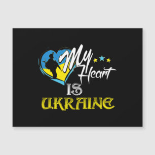 Ehre den ukrainischen Soldaten  Magnetkarte