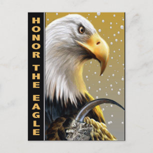 Ehre der Eagle Claw-Geschenke und Kleidung Postkarte