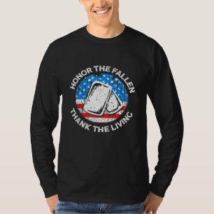 Ehre der gefallenen Dankbarkeit der Living Veteran T-Shirt