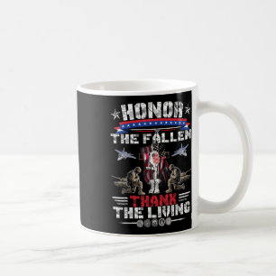 Ehre der gefallenen Dankbarkeit für den lebendigen Kaffeetasse