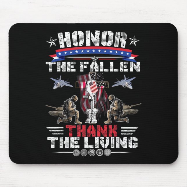 Ehre der gefallenen Dankbarkeit für den lebendigen Mousepad (Vorne)